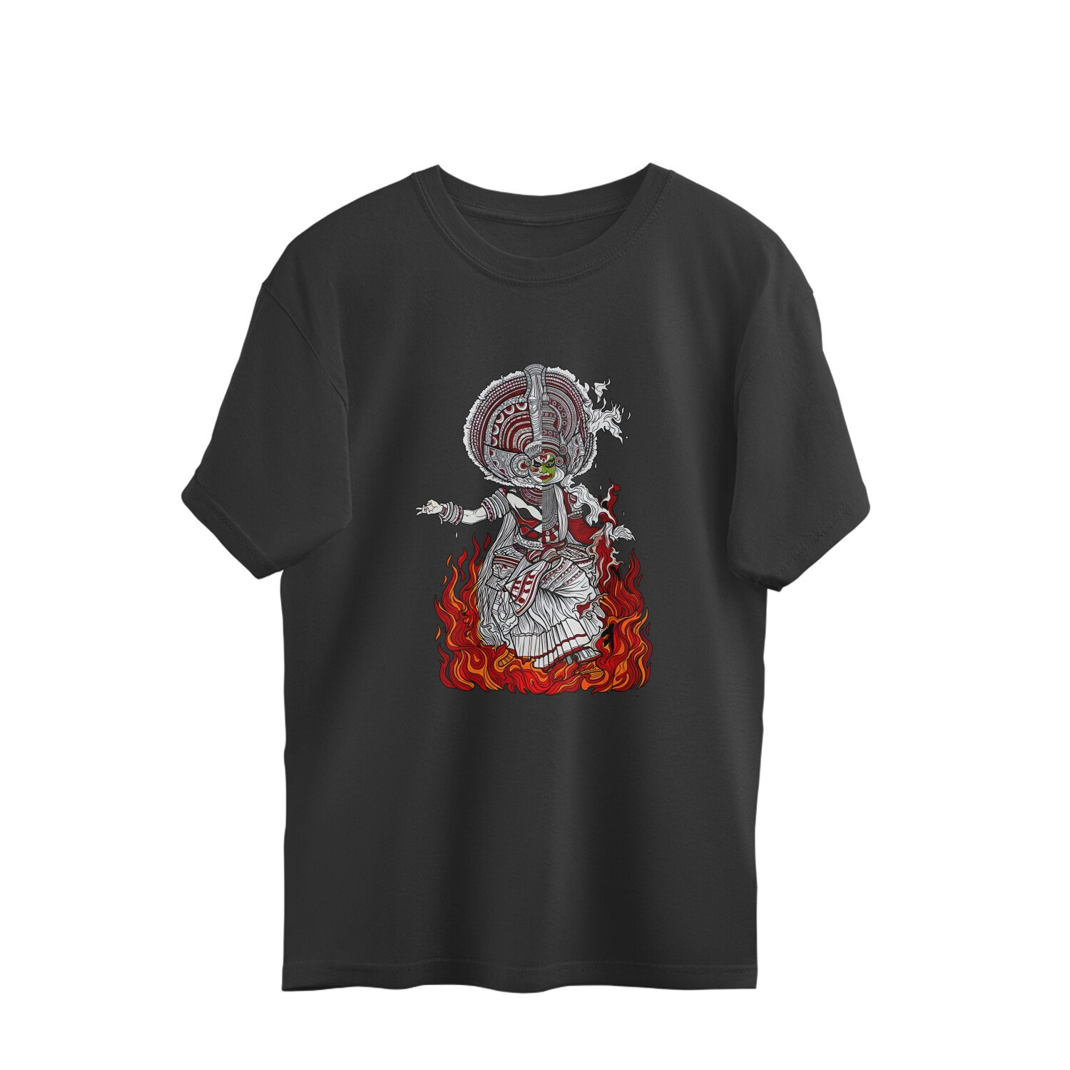 Onam special Unisex t-shirt pattern with a loose and boxy fit - Image 5