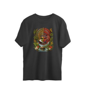 Onaravam Unisex t-shirt pattern with a loose and boxy fit